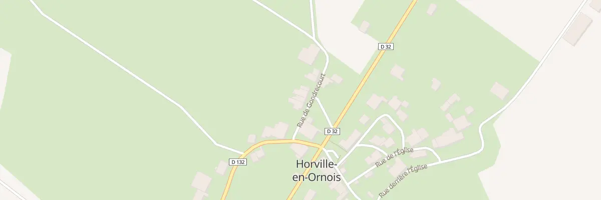 Plan du 5 Rue de Gondrecourt à Horville-en-Ornois