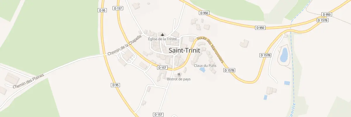 Plan du 5010 Le Village à Saint-Trinit