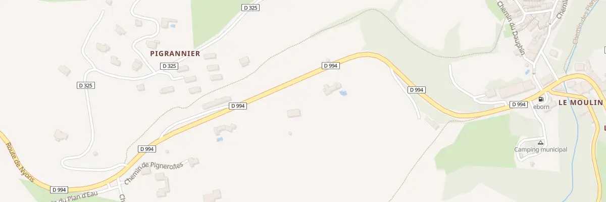 Plan du 5309 L’Auche à Rosans