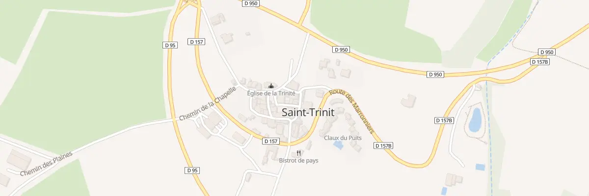 Plan du 5092 Le Village à Saint-Trinit