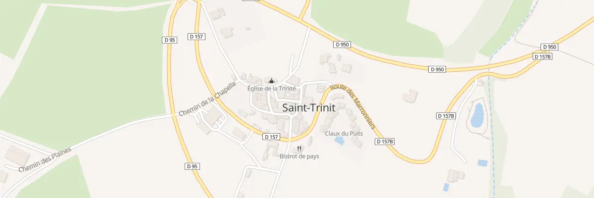 Plan du 5061 Le Village à Saint-Trinit