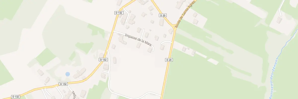 Plan du 11 Rte de Mallerey à Trenal