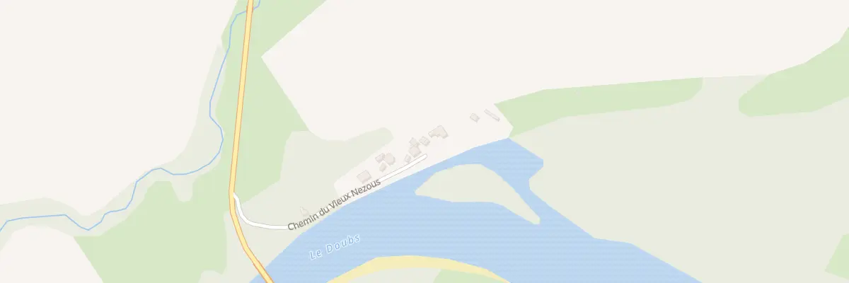 Plan du 5030 Che du Vieux Nezous à Choisey
