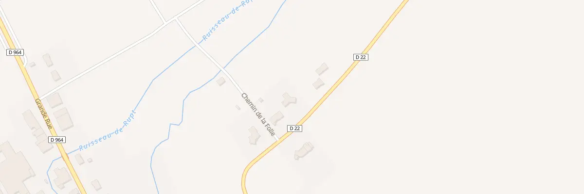 Plan du 11 Rte de Ranzières à Troyon