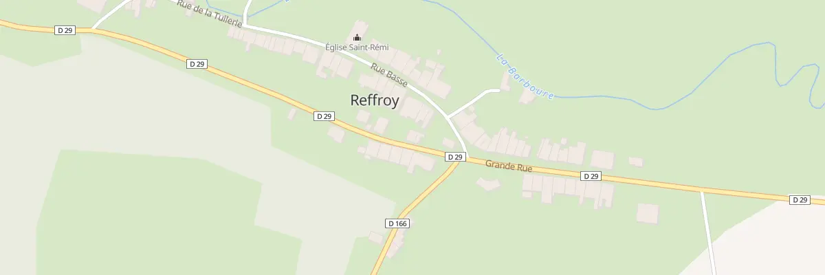 Plan du 4 Rue Haute à Reffroy