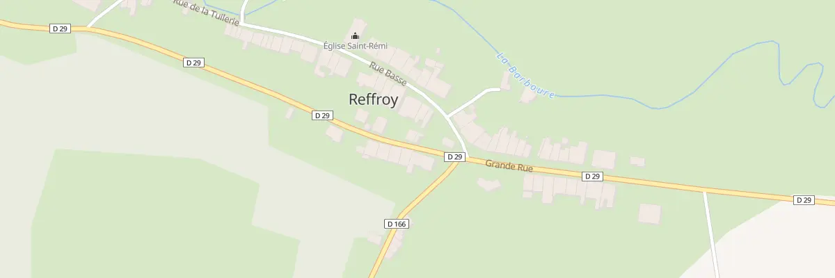 Plan du 9002 Rue Haute à Reffroy