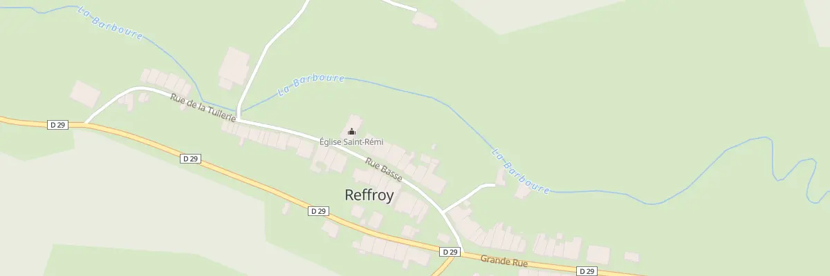 Plan du 10 Rue Basse à Reffroy