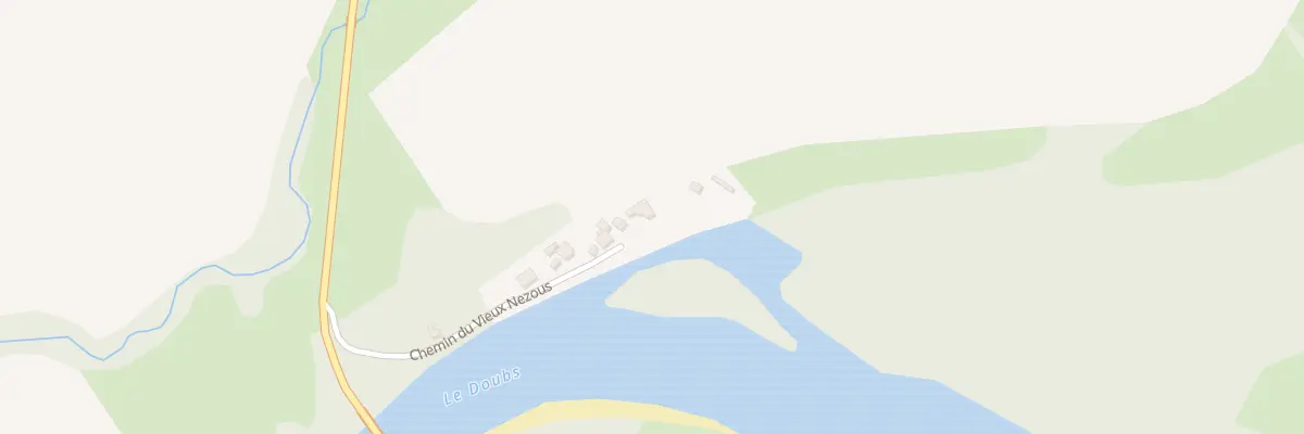 Plan du 5031 Che du Vieux Nezous à Choisey