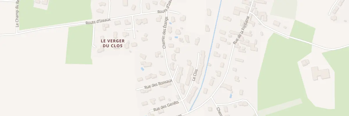 Plan du 5233A Au Clos à Beaucroissant