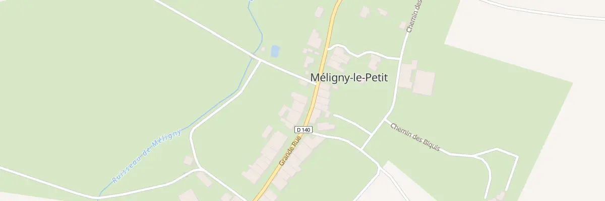 Plan du 26 Rue Grande à Méligny-le-Petit