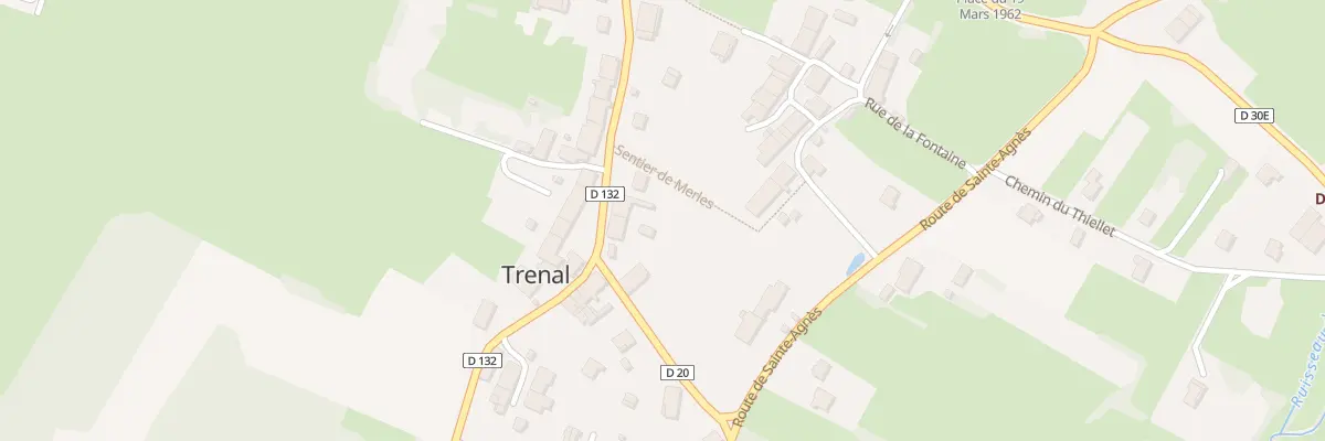Plan du 9 Rue Principale Trenal à Trenal