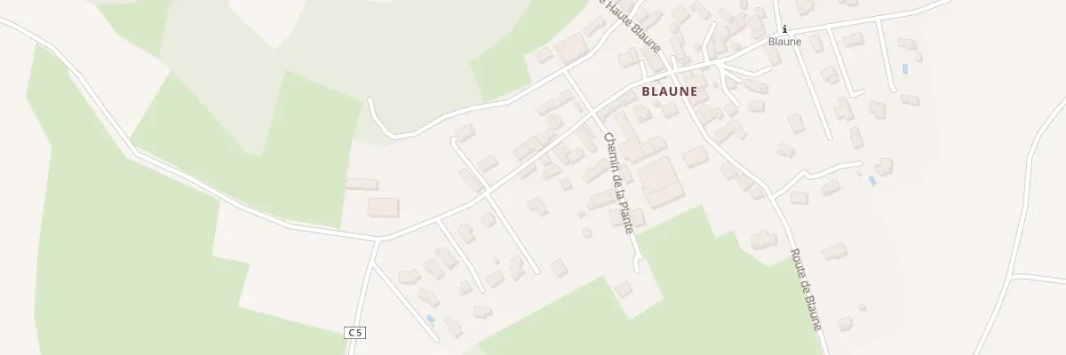 Plan du 852 Rte du Calvaire à Oyeu