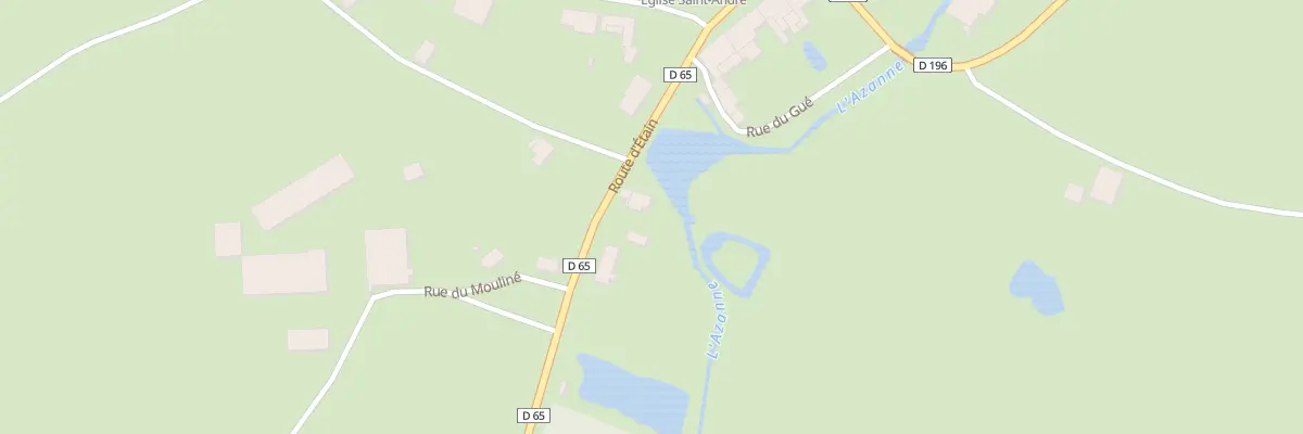Plan du 1 Rte d’Etain à Azannes-et-Soumazannes