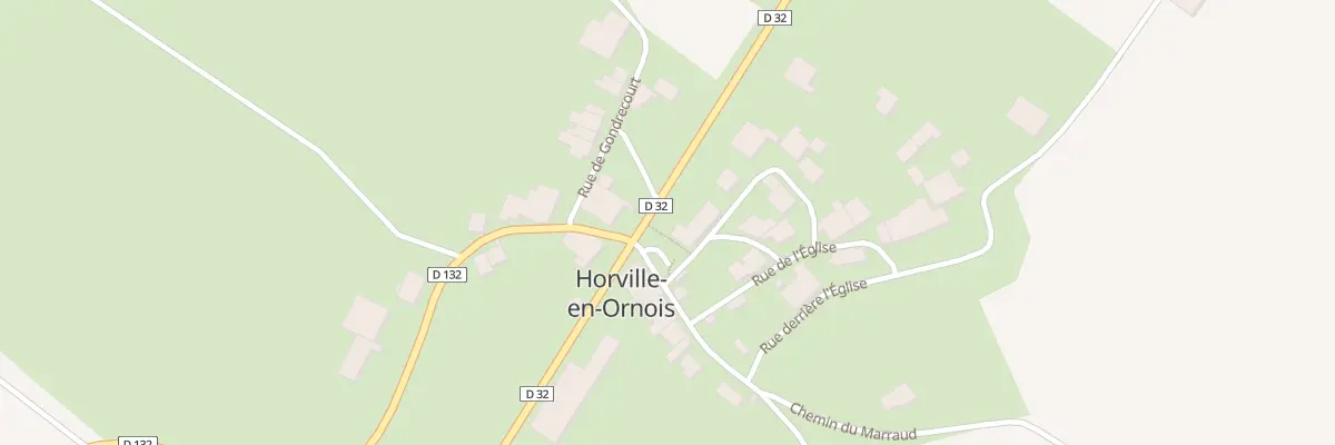 Plan du 9002 Rue Dominique à Horville-en-Ornois