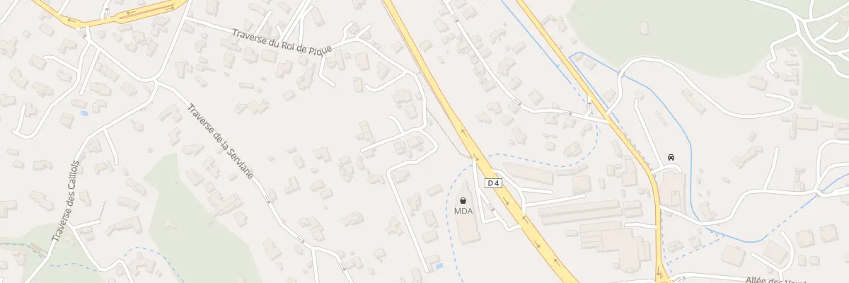 Plan du 39 Tsse du Roi de Pique à Marseille 12e Arrondissement