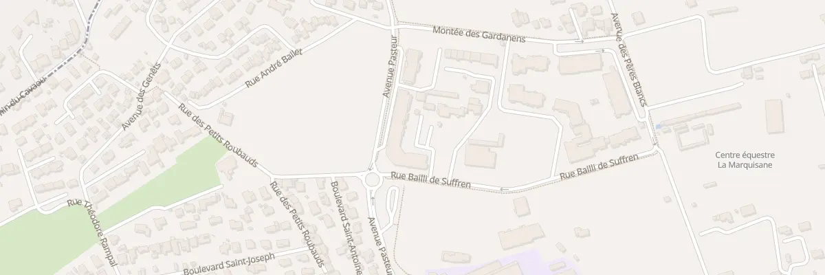 Plan du 6040Z Av Pasteur à Plan-de-Cuques