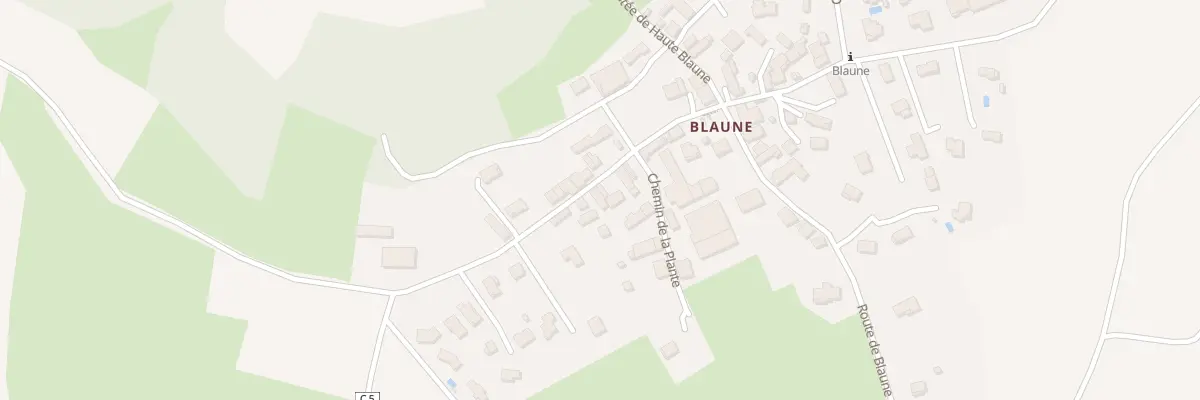 Plan du 868 Rte du Calvaire à Oyeu