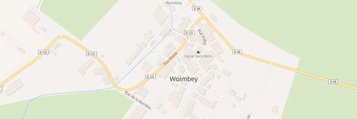 Plan du 2 Rue Haute à Woimbey