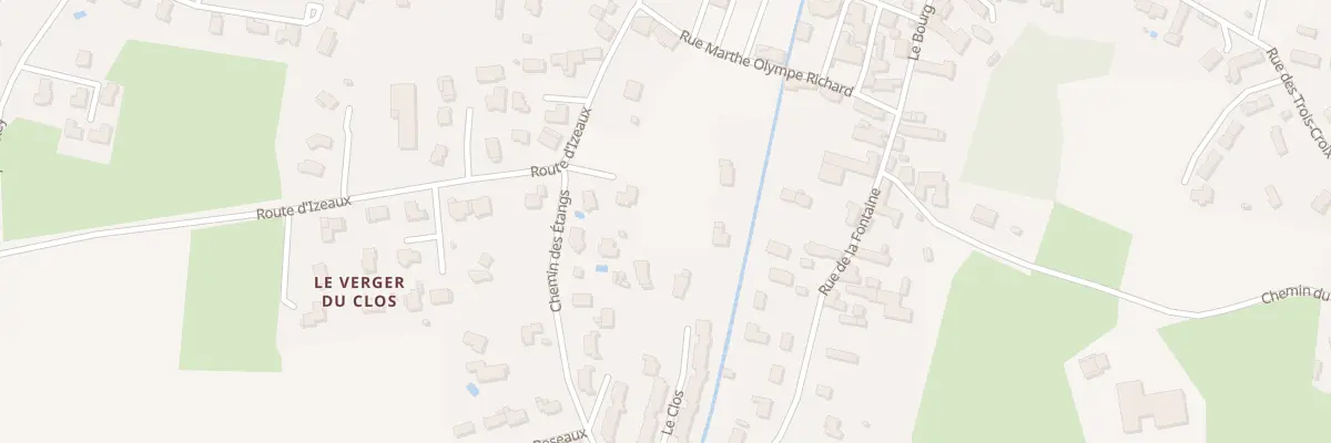 Plan du 75 Rte d’Izeaux à Beaucroissant