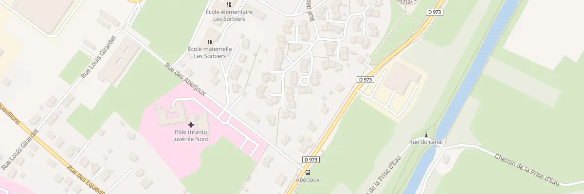 Plan du 22 Rue des Sorbiers à Dole