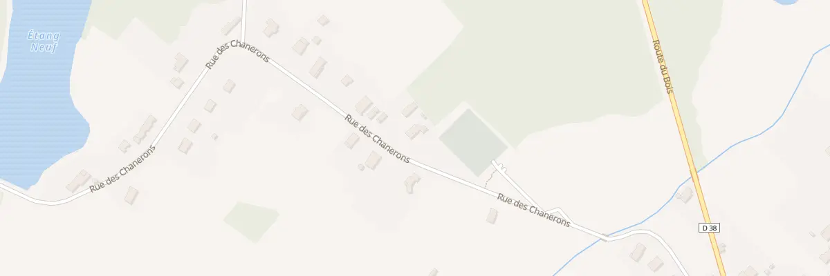 Plan du 12 Rue des Chanérons à Desnes