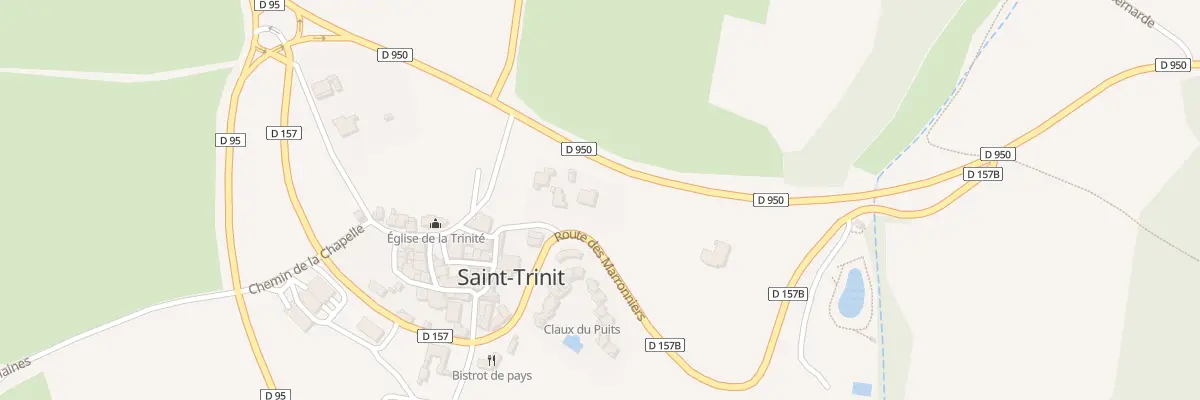 Plan du 5131F Coteau du Puits à Saint-Trinit
