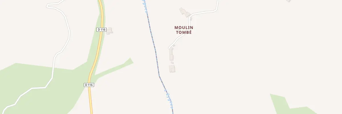 Plan du 5044 Moulin Tombe à Saint-André-de-Rosans