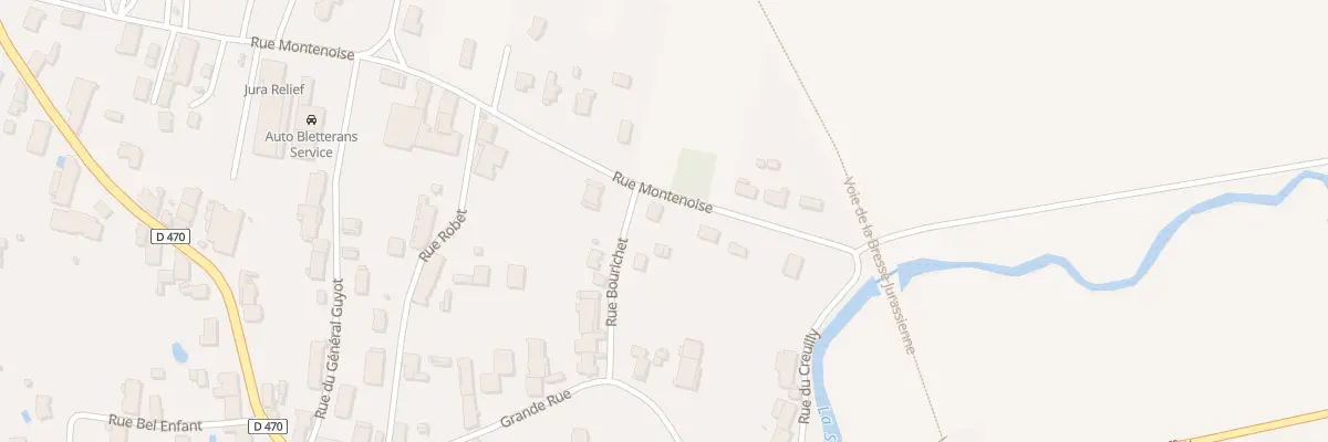 Plan du 516 Rue Bourichet à Villevieux