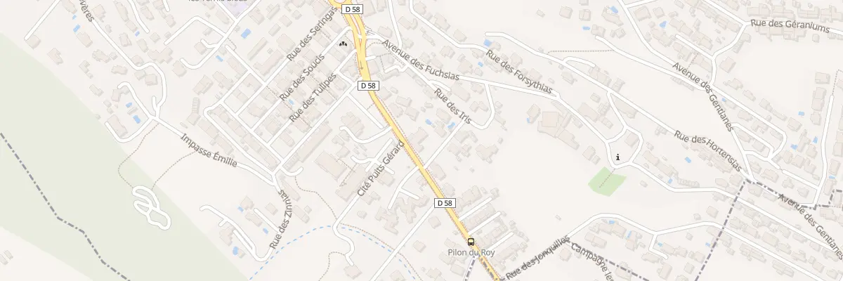 Plan du 221 Av du Pilon du Roy à Gardanne
