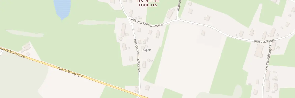 Plan du 9 Rue des Petites Fouilles à Chaumergy