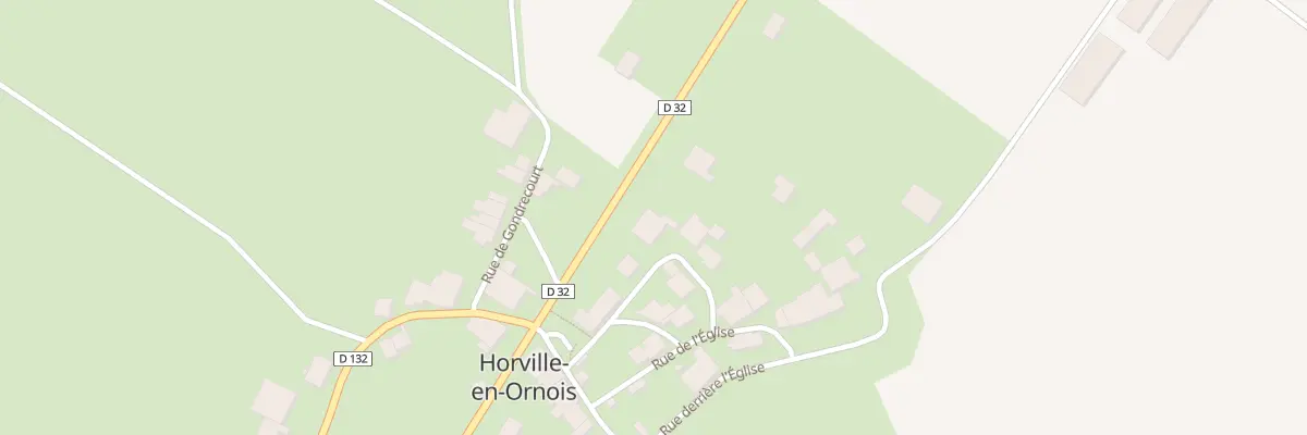 Plan du 3 Rue Dominique à Horville-en-Ornois