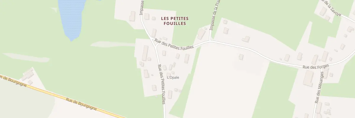 Plan du 3 Rue des Petites Fouilles à Chaumergy