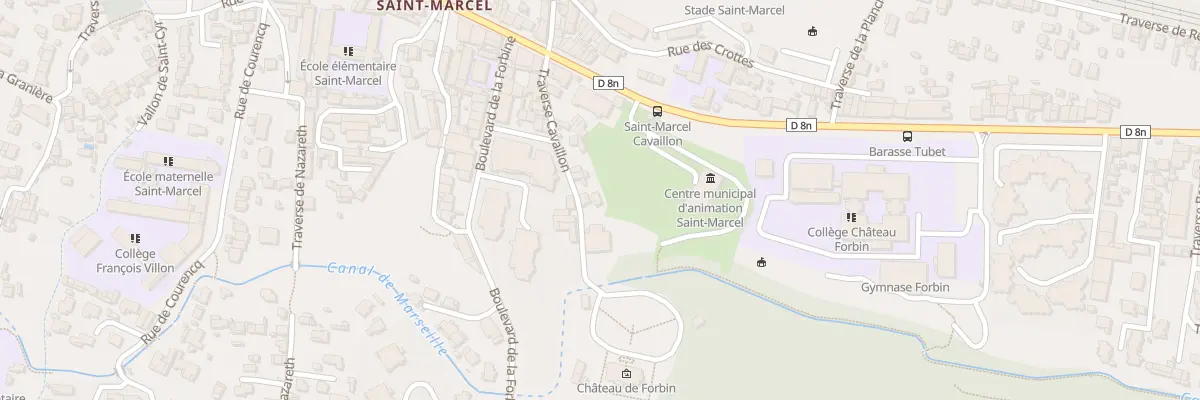 Plan du 21B Tsse Cavaillon à Marseille 11e Arrondissement