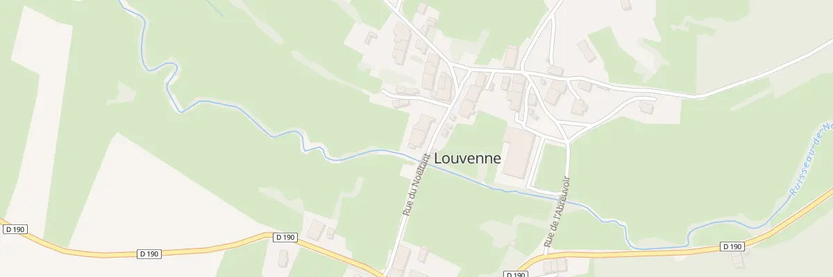 Plan du 8 Rue du Noeltant à Val Suran