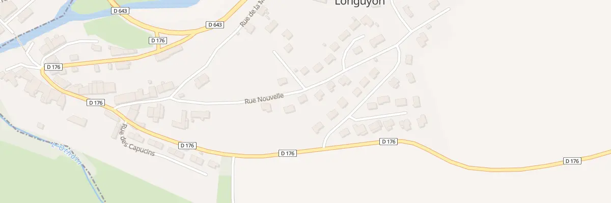 Plan du 13 Rue Nouvelle à Saint-Jean-lès-Longuyon