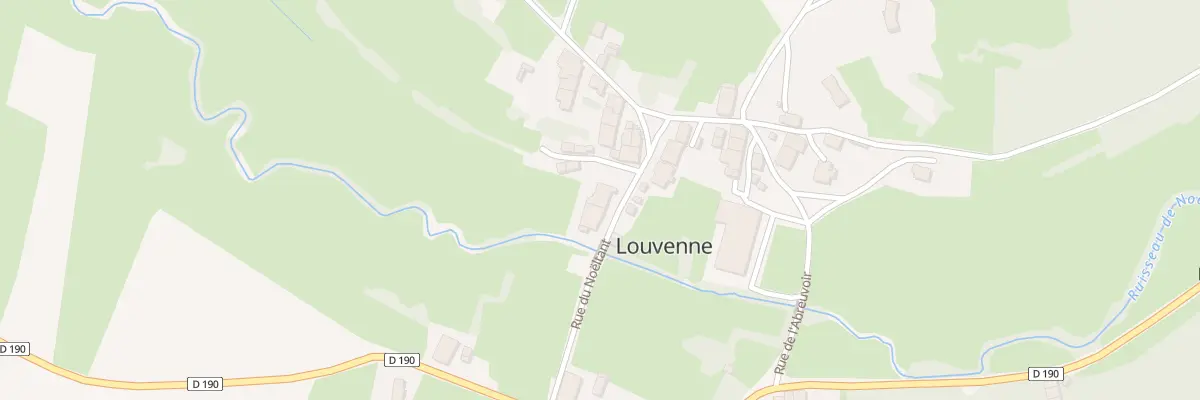 Plan du 6 Rue du Noeltant à Val Suran