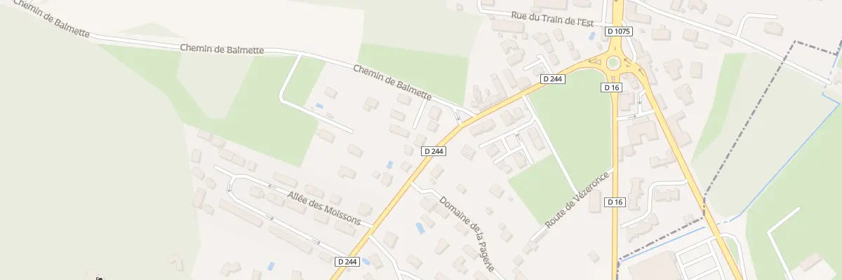 Plan du 49 Che de Balmette à Morestel