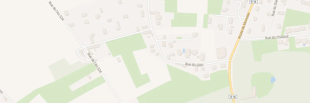 Plan du 253 Rue du Gilin à Vézeronce-Curtin