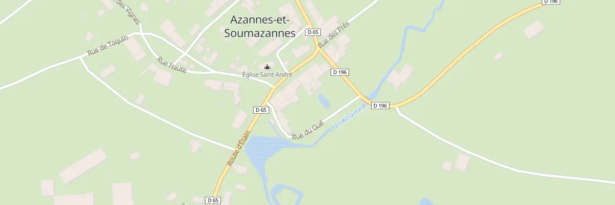 Plan du 4 Rue de la Libération à Azannes-et-Soumazannes
