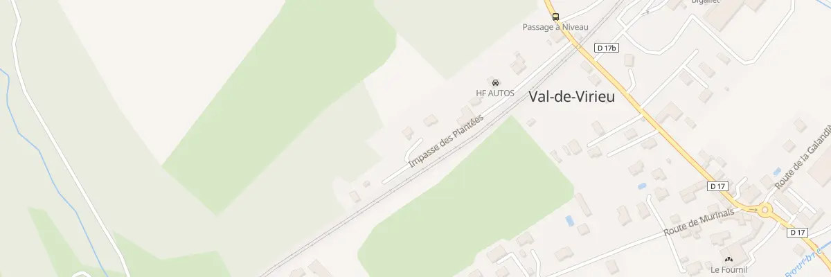 Plan du 250 Imp des Plantées à Val-de-Virieu