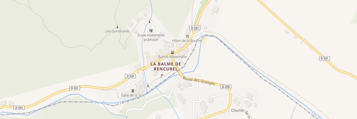 Plan du 31A Rte des Granges à Rencurel