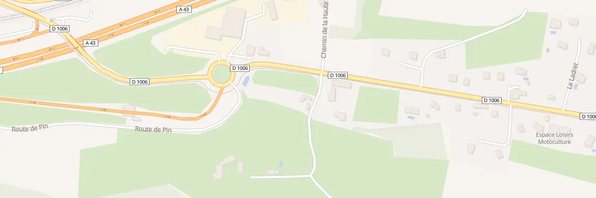 Plan du 4 Che de la Grande Cote à Saint-Didier-de-la-Tour