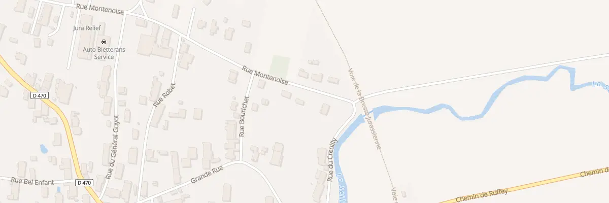 Plan du 488 Rue Montenoise à Villevieux