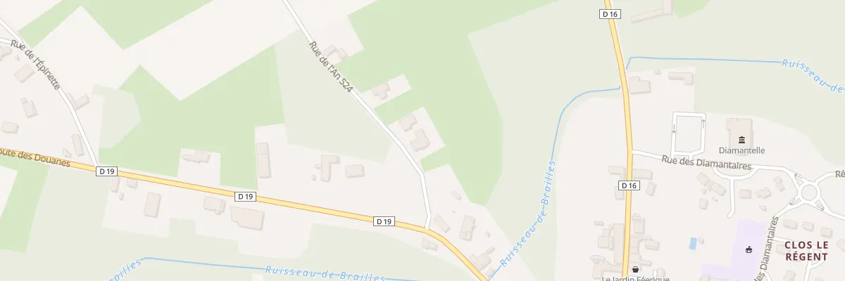 Plan du 108 Rue de l’An 524 à Vézeronce-Curtin