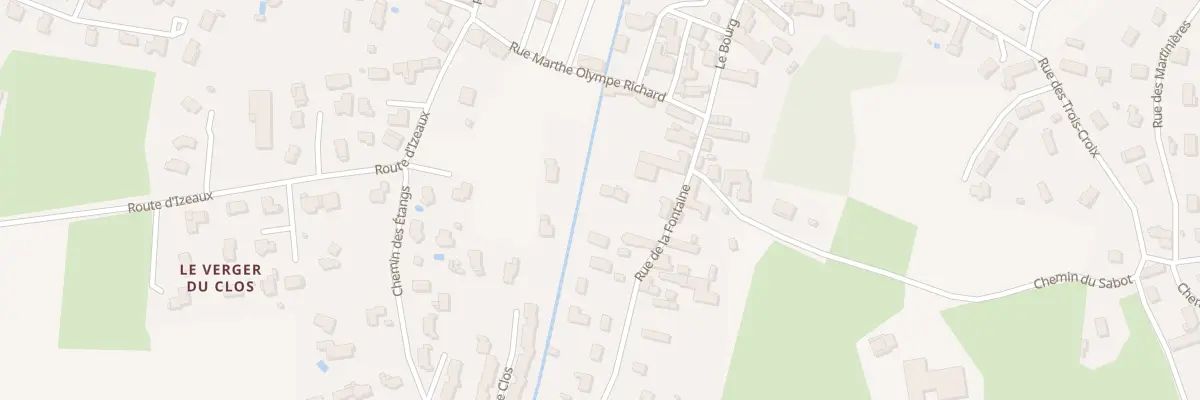 Plan du 134 Rue de la Fontaine à Beaucroissant