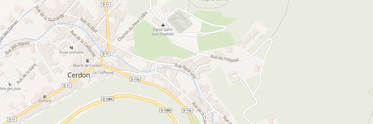 Plan du 5131 Rue de la Suisse à Cerdon