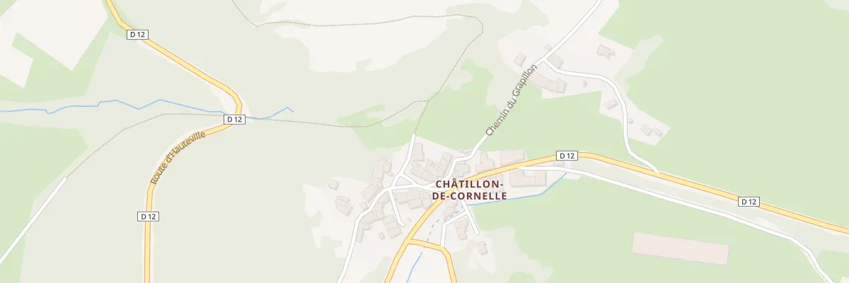 Plan du 5123 Chatillon à Boyeux-Saint-Jérôme