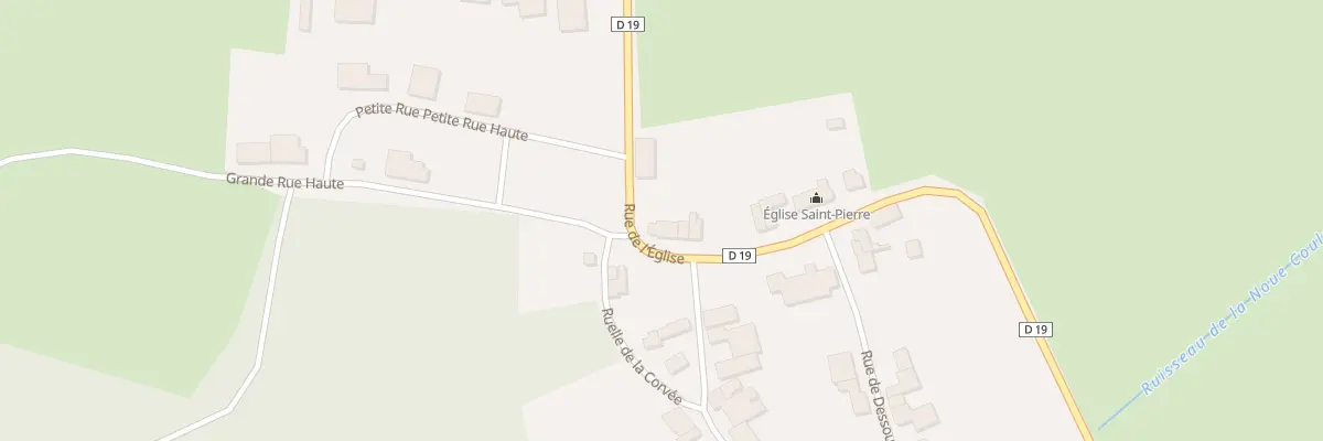 Plan du 1 Rue de l’Eglise à Romagne-sous-les-Côtes