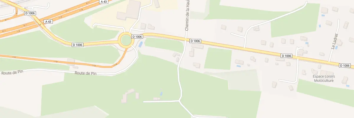 Plan du 6 Che de la Grande Cote à Saint-Didier-de-la-Tour