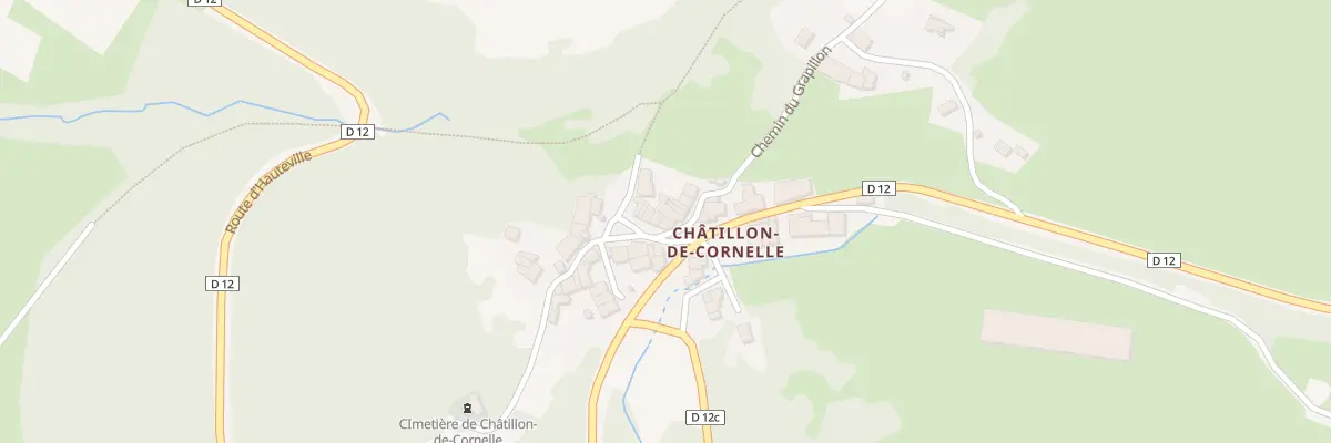 Plan du 12 Che du Grapillon à Boyeux-Saint-Jérôme